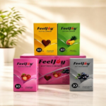 FeelJoy Primium Dotted Condoms (Flavoured) – (Pack of 10 x 2 Boxes=20 Condoms)